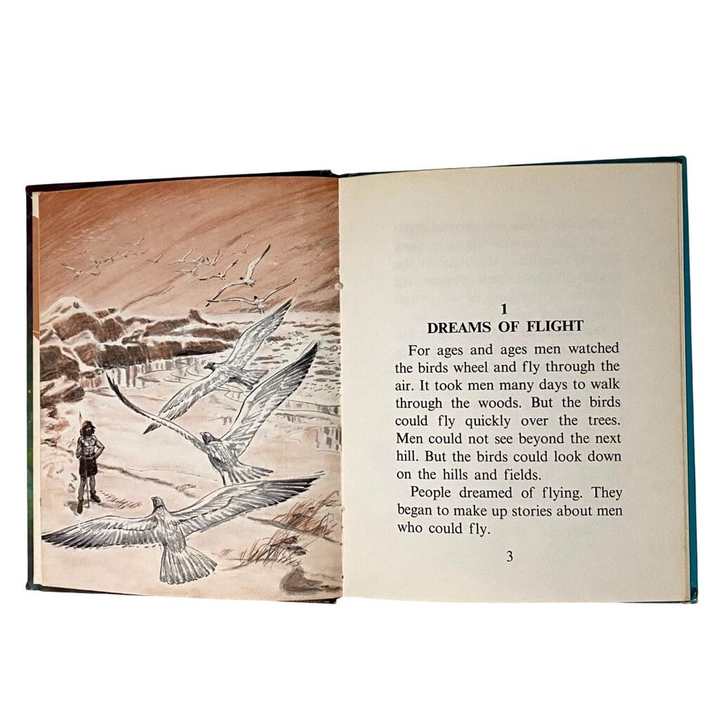 The Story of Flight Hardcover Mary Lee Settle Step Up Books Vintage‎ Childrens - Picture 6 of 9
